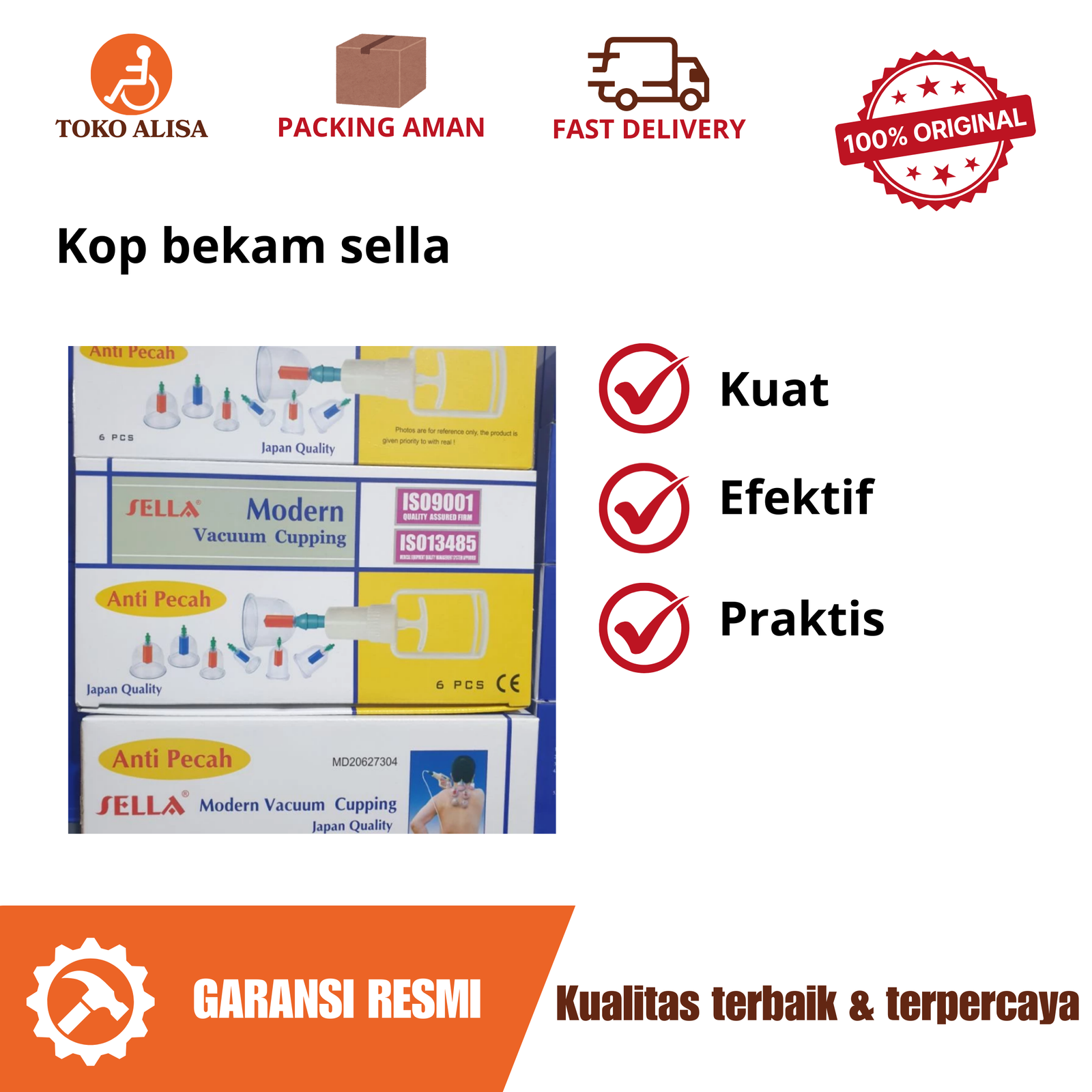 Kop bekam sella